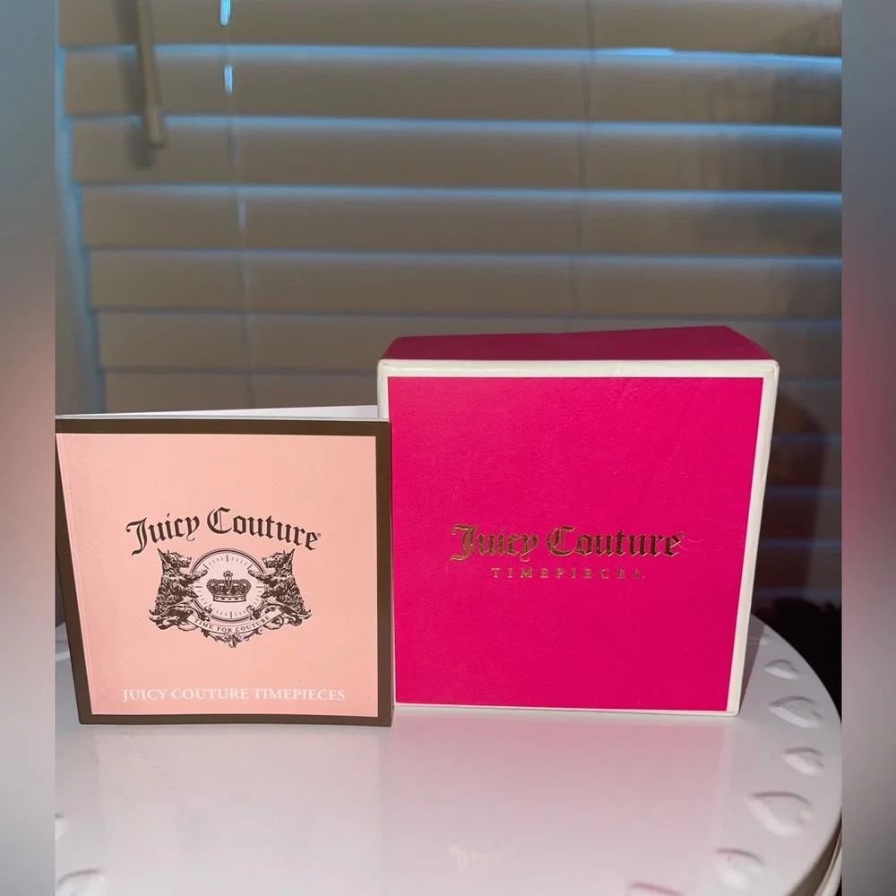 Y2K Vintage Juicy Couture Rose‎ Gold Women’s Watch